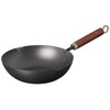 Yoshikawa 89909-3 Steel Fry Pan, 9", Black