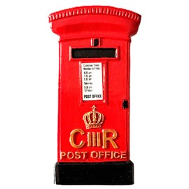 Post Box London Fridge Magnet Red Traditional English British Souvenir Gift Mail