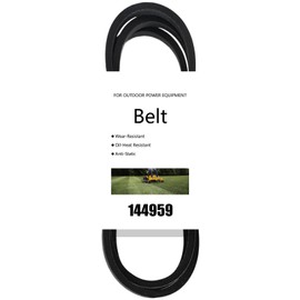 144959 Lawn Mower Deck Belt for Craftman LT1000 LT2000 LT3000 AYP Poulan Husqvarna Ariens Murray Jonsered 42'' Lawn Tractor, Replaces 138255 532144959 532138255 V Belt (1/2" X 95.5") (144959)