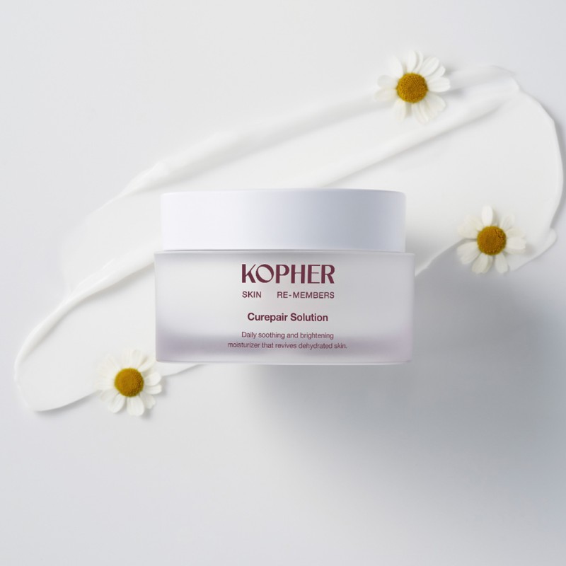 Koper Curipair Solution Moisture Cream Soothing Whitening Pigmentation Hypoallergenic Cream