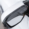Blilo 2PCS Smoke Visor Guards for Car Side Mirrors -