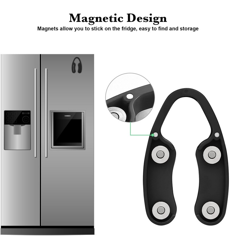 GOBETTER 2 Pcs Wine Foil Cutter Magnetic Design, 4 Stainless