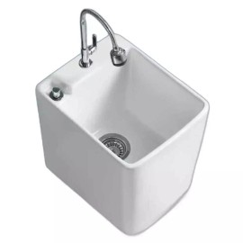 습식 족욕기 도기 마사지 네일 욕조 네일샵 족탕기 [Q. R50 구멍 있음 범용 수도꼭지] Wet Foot Bath Device Ceramic Massage Nail Tub Nail Shop Foot Bath [Q. R50 Hole Universal Faucet]