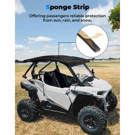 KEMIMOTO Roof Top Compatible with Polaris RZR Trail S 900 Sport, 1000 Ultimate, 1000 Premium, and RZR Trail Ultimate, Sport, Premium#2884729