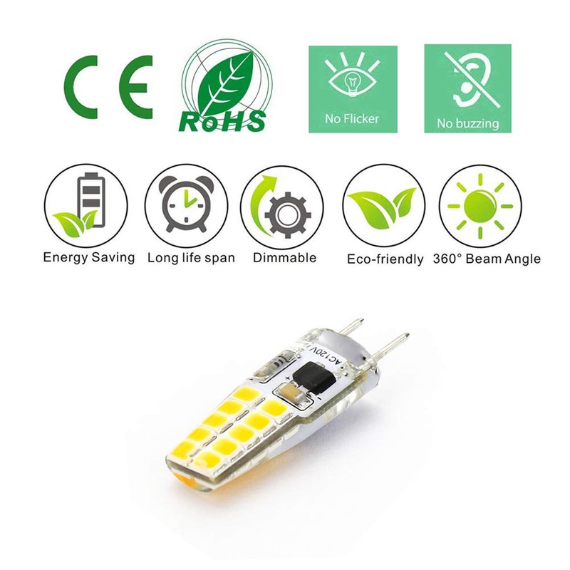 Gaormii G8 Bulb Mini T4 JCD Type 120V Daylight White