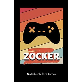ZOCKER NOTIZBUCH FÜR GAMER: A5 Notizbuch PUNKTIERT | Gaming Buch | Geschenke für Zocker | Kleine Geschenke für Männer | Computer Gadgets | Lustige Geschenkidee für Teenager Nerds