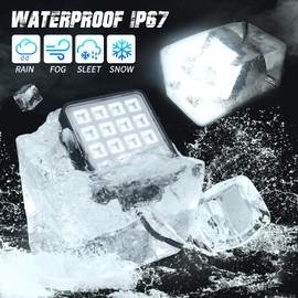 Tugwuetlwu16W LED Reverse Light for Polaris Ranger Crew 1000 XP 2018-2020 Rear Below Cargo Backup Spot Light Bar