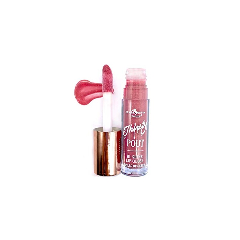 Italia Deluxe Lip Gloss Thirsty Pout Brillo Labial Orgasm