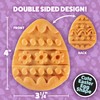 Mini Easter Egg Waffle Maker- Make Double Sided Waffles or