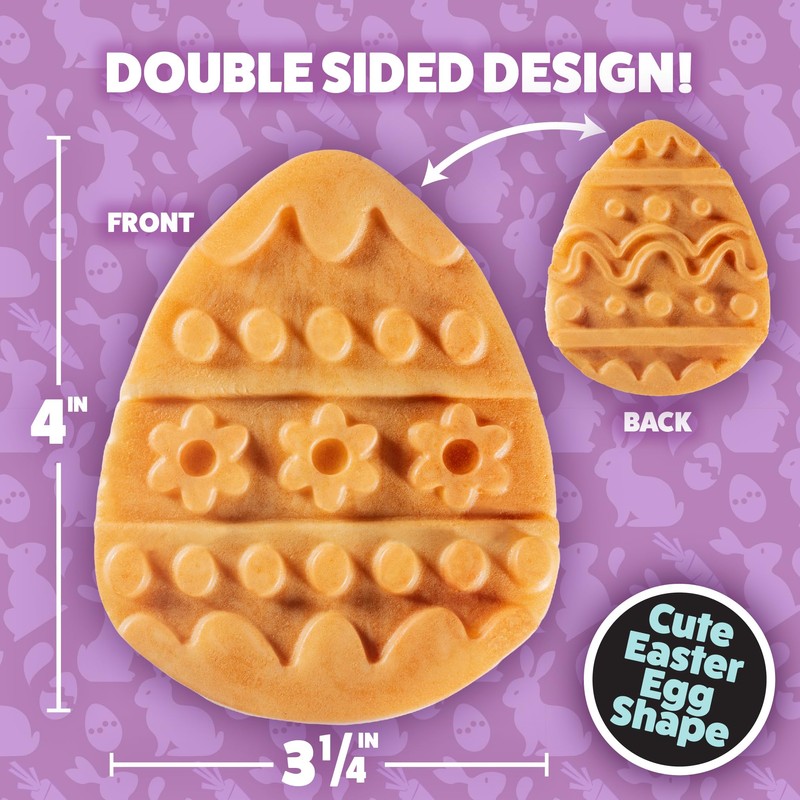 Mini Easter Egg Waffle Maker- Make Double Sided Waffles or