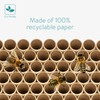 Navaris Cardboard Bee Nesting Tubes (Pack of 200) - 6"