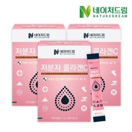 Nature Dream 네이처드림 저분자 콜라겐C 2g x 30포 3박스 Nature Dream Low Molecular Collagen C 2g x 30 Pouches 3 Boxes