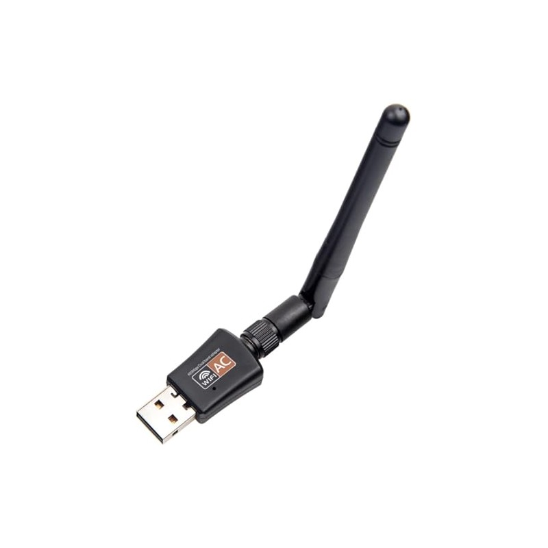 Auzzie Mart USB WiFi Adapter for PC, with High-Gain Antennas,