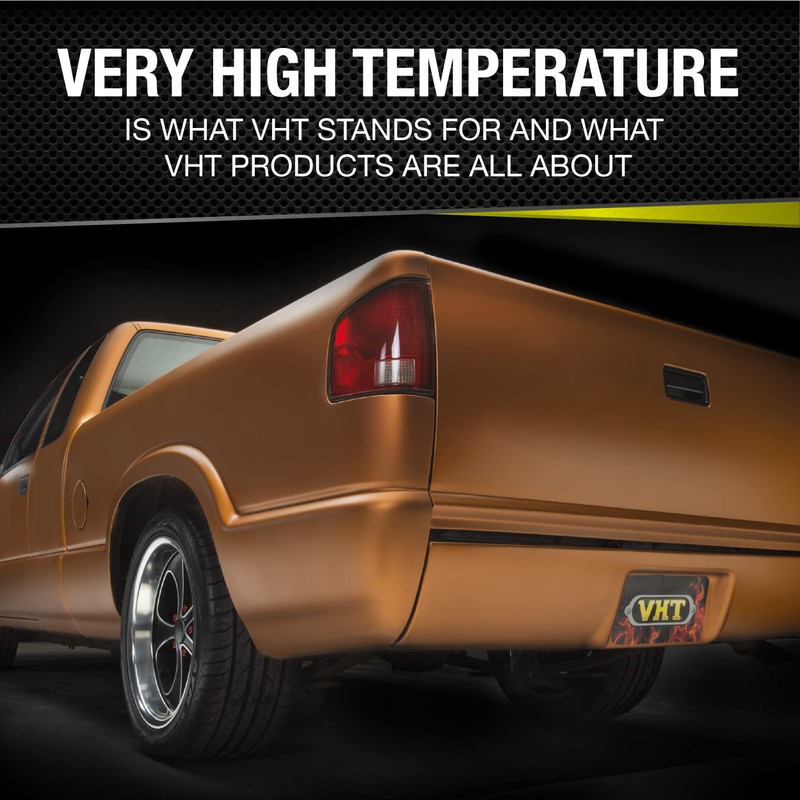 VHT SP404-6PK Engine Metallic High Heat Spray Paint – Gold