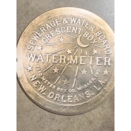 Nolah2o.com New 23” Doormat New Orleans Water Meter Gold Or Silver