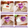 NEW LIVE 4 Pcs Sandwich Cutters for Kids Uncrustables Sandwich
