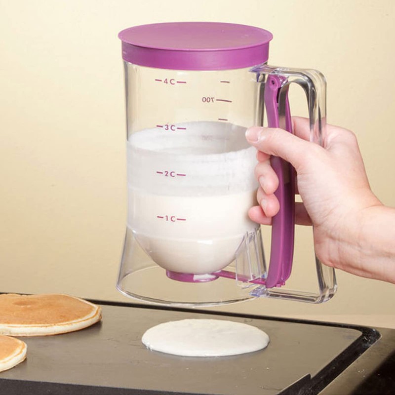 Batter Dispenser PP Material BPA Pancake Batter Dispenser Trigger Handle