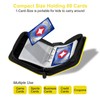 GEAoffice Small 1 Pocket Mini Trading Card Binder, Holds 80