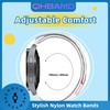 QHBAMD 3 Pack Nylon Watch Bands Compatible with Gabb/Gizmo/SyncUP Smartwatch,
