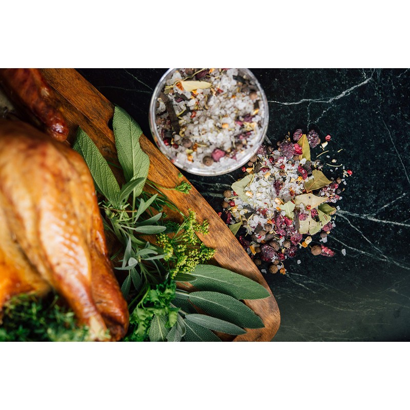 Rodelle Turkey Brine Gluten Free Gourmet Spice Blend Made in