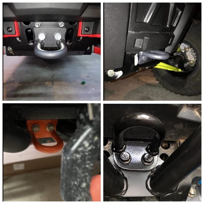 RZR Front Tow Hook Tow Loop Compatible with Polaris RZR