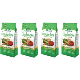 Espoma Garden-Tone Plant Food, Natural & Organic Fertilizer for an Abundant Harvest, 4 lb, Pack of 4