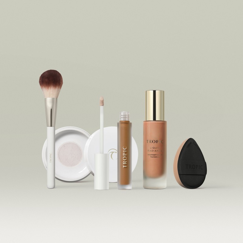 Tropic Skincare The Radiant Complexion Kit, Shade 3 (Light-medium with