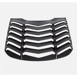 Rear Window Louver Cover Sun Shade - ABS Fits 2015 2016 2017 2018 2019 2020 2021 2022 2023 for Ford Mustang
