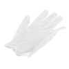 100Pcs Disposable PVC Gloves Transparent Thicken Nail Beauty Protective for