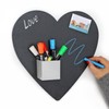 KalaMitica - Magnetic Chalkboard for Wall - Heart Shape, 33x33