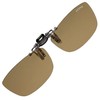 [cliponkeeper] Made in Japan Polarized Clip-on Sunglasses Over Glasses UV
