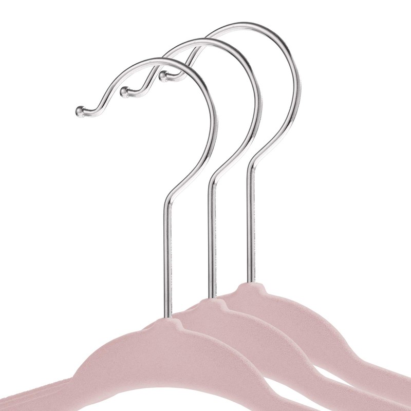 Casafield 50 Velvet Baby Hangers - 11" Size for Infant