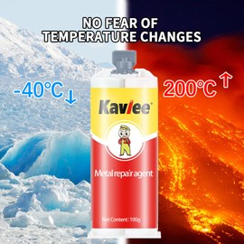 Metal Glue,Metal Repair Glue,Suitable for Repairing All Surfaces 3.5oz (2PCS)