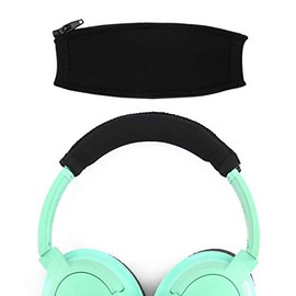 Geekria Flex Fabric Headband Cover Compatible with Bose SoundTrue Headphones, Head Top Cushion Pad Protector, Sweat Cover, Replacement Repair Part, Easy DIY Installation (Black)