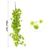 CAPASTEC 2 Pcs Fake Vines, 100cm Faux Greenery Leaves, Artificial
