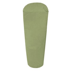 10T Schlafsack TC INLET MG Hüttenschlafsack 225x90 cm Mumienschlafsack Inlay Mischgewebe Grün