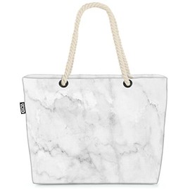 VOID Marble Granite Beach Bag Shopper 58 x 38 x 16 cm 23L XXL Shopping Bag Travel Bag Beach Bag
