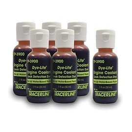 Spectronics Corp / Tracer TP39000601 Engine Coolant Dye 1oz.- Set of 6
