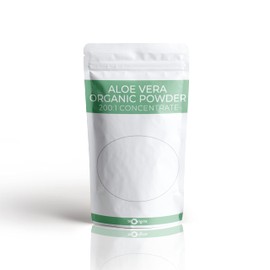 Mystic Moments | Organic Aloe Vera Powder 200:1 | INCI: Aloe Barbadensis Leaf Juice Powder | Highly Concentrated | Skin Care & Cosmetic Grade | Moisturising Agent | 100g