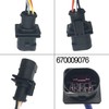 4Pcs Oxygen O2 Sensor 670004022 Oxygen Sensor Upstream and Downstream