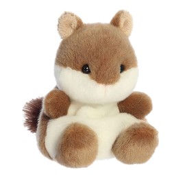 Aurora® Adorable Palm Pals™ Chestnut Chipmunk™ Stuffed Animal - Pocket-Sized Play - Collectable Fun - Brown 5 Inches
