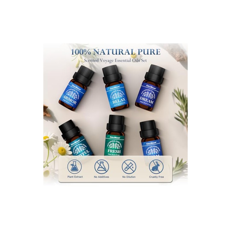 Essential Oil Set, Blended Essential Oils for Diffusers for Home