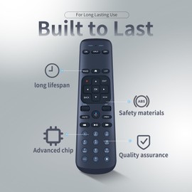 ZWP Replacement Voice Remote Control for DirecTV Stream AT&T TV Now RC82V 2nd Generation Gemini Stream, Compatible with C71KW-200 & C71KW-400 Osprey Receiver Set-Top Boxes（with Backlight）