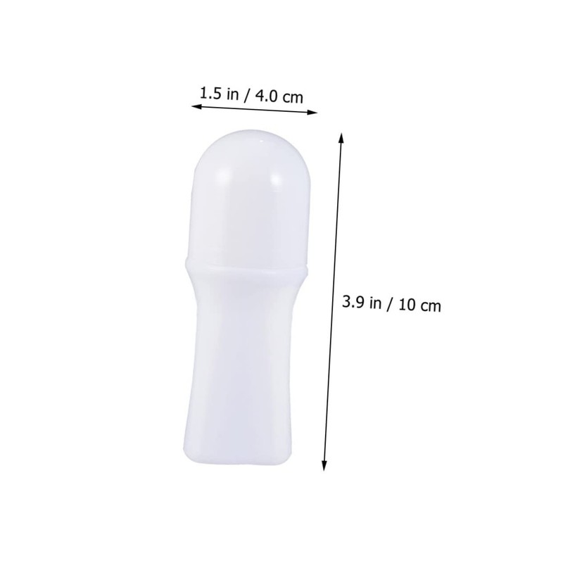 SAFIGLE 15pcs Oil Roller Bottles Refillable Plastic Containers with Roller