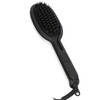 Straightening Curling Iron Brush Massage Negative Ion Automatic Heated Hair