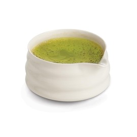 Helen’s Asian Kitchen Matcha Tea Bowl with Spout, Porcelain, 24-Ounce Capacity
