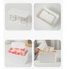 SATiNU Tissue Case, Bottom Lift, Spring, Spring, Easy Removal, Support