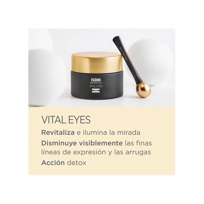 Crema para cotorno de ojos Isdin Vital Eyes Antiarrugas 15g
