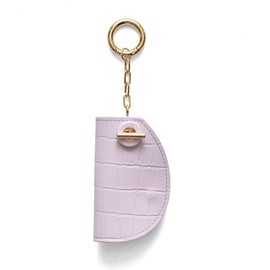 Hazel Key Holder, Key Case, Smart Key, Croco Embossed Mantel, Key Case, Fuji