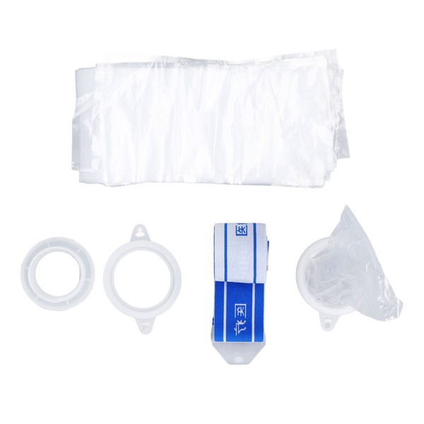 100pcs Colostomy Bag PE Rubber Safe Portable Convenient Ostomy Bag